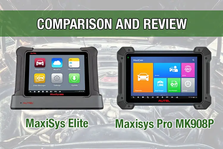 Autel Maxisys Elite v.s Pro MK908P