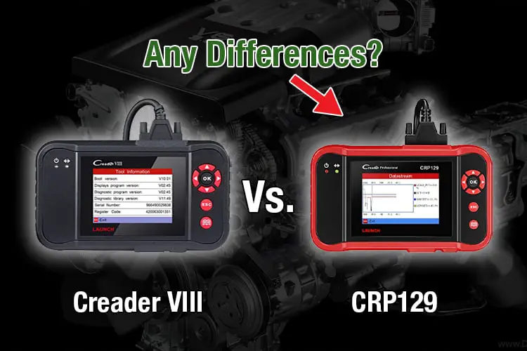 launch creader viii vs crp129 comparison and review